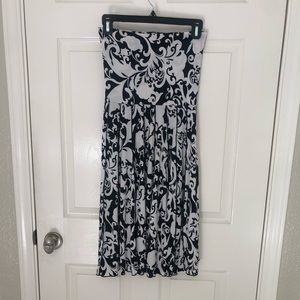 Lapis Skirt/Strapless Dress Size S